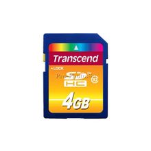 Карта памяти Transcend SDHC 4GB Class 10