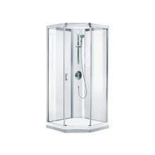 Aquanet Душевая кабина Penta New 90,5*90,5 узорчатое стекло - Купол для душевой кабины Penta New 90*90 (артикул 140063)