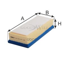 Фильтр Воздушный Audi A4,5  Q5 Goodwill арт. AG458
