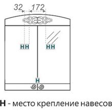 Зеркало-шкаф Ingenium Aveline 60