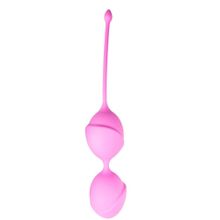 Розовые вагинальные шарики Jiggle Mouse (розовый)