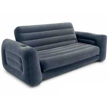 Надувной диван-трансформер двухместный Intex 66552 Pull-Out-Sofa (203х224х66см)