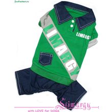 Комбинезон "B-Jeans" зеленый (27см )