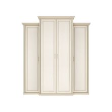 ПМ: КУРАЖ Шкаф 4-х дверный с пеналами глухой Венето