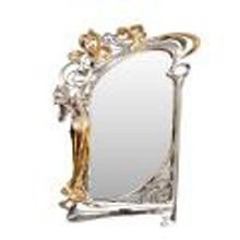 Серебряное настольное зеркало 1511_SR