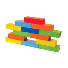 Конструктор ALATOYS НКП2401 Кирпичики окрашенный (24 шт).