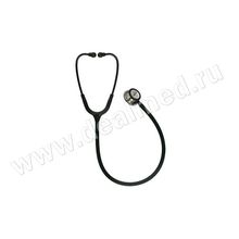 Littmann Classic III, черная трубка, 69 см, акустическая головка цвета шампанского, черные ушные наконечники, 3M, США