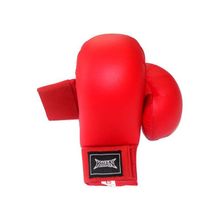 KHAN (Cowon International KOREA) Накладки на кисть Каратэ WKF Style KHAN (Красный)