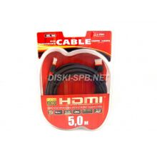 Кабель HDMI to HDMI, 5.0м, L-Pro