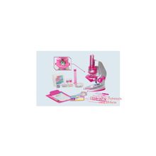 Eastcolight Микроскоп 100 600 1200, розовый (RT-2212)