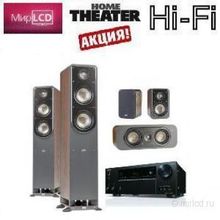 Mirlcd Polk Audio Signature 656 Brown + Onkyo TX-NR656 Black АКЦИЯ !!!