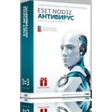 ESET NOD32 Антивирус - продление лицензии на 2 года на 3ПК