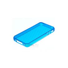 Силиконовая накладка для iPhone 4 4S вид №29 blue