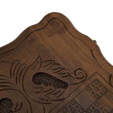 Нарды резные "Охота", с ручкой