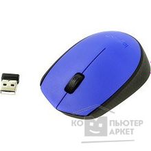 Logitech 910-004640  Wireless Mouse M171, Blue