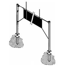 Стойки волейбольные GreenHill, КС5012-2