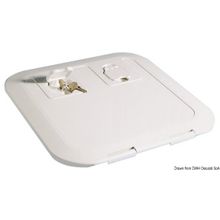 Osculati White flush inspection hatch 600 x 350 mm, 20.292.00