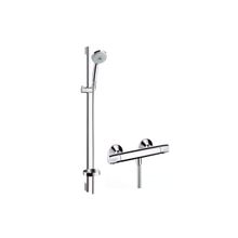 Душевой комплект Croma 100 Multi Ecostat E Combi термостат, 0.90м, Hansgrohe 27055000