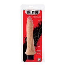 Реалистичный вибратор REALSTUFF 8.6INCH VIBRATOR - 22 см. телесный