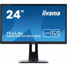 Монитор 24" Iiyama XB2483HSU-B3 ProLite M M LED VA 4ms 16:09 3000:01:00 HDMI,HAS,Pivot   черный