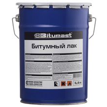 БИТУМАСТ лак битумный (5л)   BITUMAST лак битумный (5л)