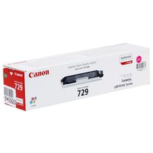 Тонер-картридж CANON 729 M (4368B002) для  i-SENSYS LBP7010C LBP7018C, пурпурный (1000 стр.)