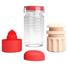 Вибромастурбатор-вагина Emily в красной колбе (233465)