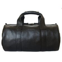 Carlo Gattini Мужская спортивная сумка из кожи Доссоло черная