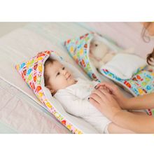 СуперМаМкет Конверт на выписку JustCute "Совы розовые" + бант (лето) JCL-SOV-R-BT