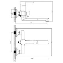 Смеситель Iddis Sena SENSBL2i10