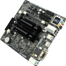 Мат. плата ASRock J4205-ITX (Pentium J4205 onboard) (RTL) Dsub+DVI+HDMI GbLAN SATA Mini-ITX 2DDR3