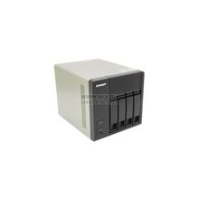 QNAP NAS Server [TS-412] (4x3.5 2.5HotSwap HDD SATA,RAID0 1 5 5+ 6,2xGbLAN,4xUSB2.0,eSATAx2)