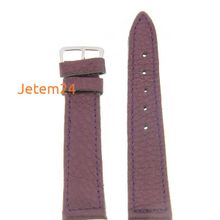 Знамя №21 мод 20 мм бордо метал сер заст ремешок