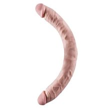 Dream Toys Двусторонний фаллоимитатор BIGSTUFF 18INCH DOUBLE DONG - 46 см. (телесный)