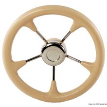 Osculati Soft polyurethane steering wheel cone cream 350mm, 45.128.04