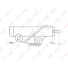 Натяжитель Ремня Грм Mmc 4g93 Galant 1.8 (Ea1a Ec1a) 96-05   Lancer Cedia 1.8 (Cs5a) 00-   Mirage Dingo 1.8 (Cq5a) 98-   Pagero Io Pinin 1.8 (H6_w, H7_w) 98-07   Гидравлический LYNXauto арт. PT1028