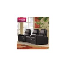 BellO 3-Seat Curve Recliner HTS-101-104-103-104-102BK