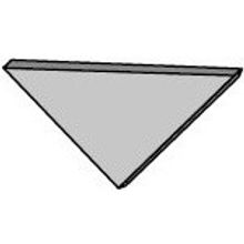 Atlas Concorde Blaze Blaze Iron Stripes Corner AE A0LS элемент треугольный 14 9.5 мм