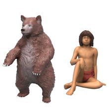 Jungle Book 23255B Книга Джунглей 2 фигурки в блистере (Балу и Маугли) 23255 2