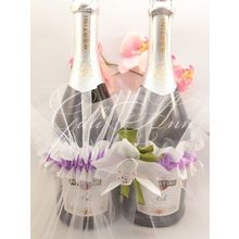 Украшения на бутылки с шампанским Gilliann Orchids Flower GLS057