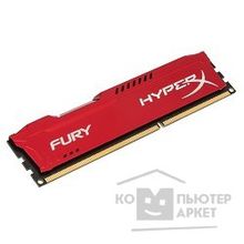 Kingston DDR3 DIMM 4GB PC3-12800 1600MHz HX316C10FR 4 HyperX Fury Red Series CL10