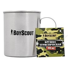 BOYSCOUT Кружка туристическая (0.4 л) BoyScout 61156 ID - 492552