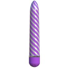 Фиолетовый вибратор Sweet Swirl Vibrator - 21,3 см. Фиолетовый