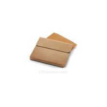 Кожаный чехол-конверт для iPad коричневый