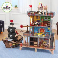 KidKraft Пиратская крепость с кораблем