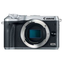 Фотоаппарат Canon EOS M6 body серебро   черный