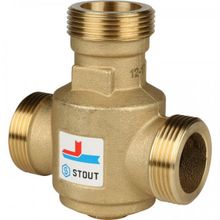Термостатический смесительный клапан G 1¼" НР 60°С Stout, SVM-0030-325506