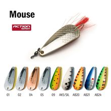 Блесна колебалка незацепляйка Akara Action Series Weedless Mouse