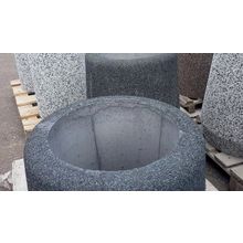 Урна бетонная Дублин с крошкой из натурального камня
