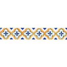 Керамическая плитка Kerama Marazzi Капри майолика STGA3505232 бордюр 3,6х20